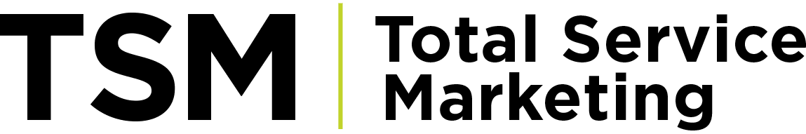 Total Service Marketing logo, complementary program to service lane software